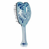 Tangle Angel Pro Detangling Brush Blue Chrome