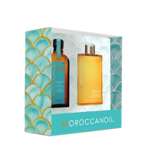 Moroccanoil Everyday Escape Set (Oil Treatment 100ml, Shower Gel 250ml)