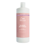 Wella Professionals Invigo Blonde Recharge Shampoo With Purple Pigment For Dyed Blonde Hair 1000ml