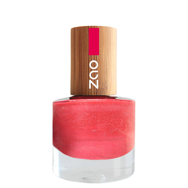 ZAO Organic MakeUp Nail Polish No. 657 Fuchsia Pink 8ml