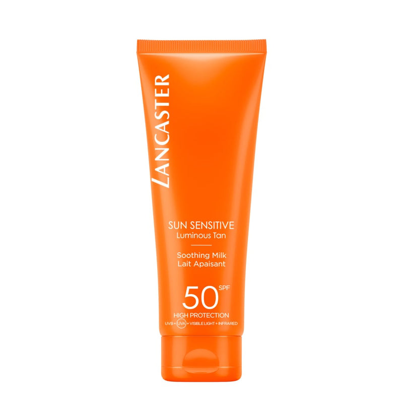 Lancaster Sun Sensitive Soothing Milk Sunscreen Body Cream SPF50 125ml