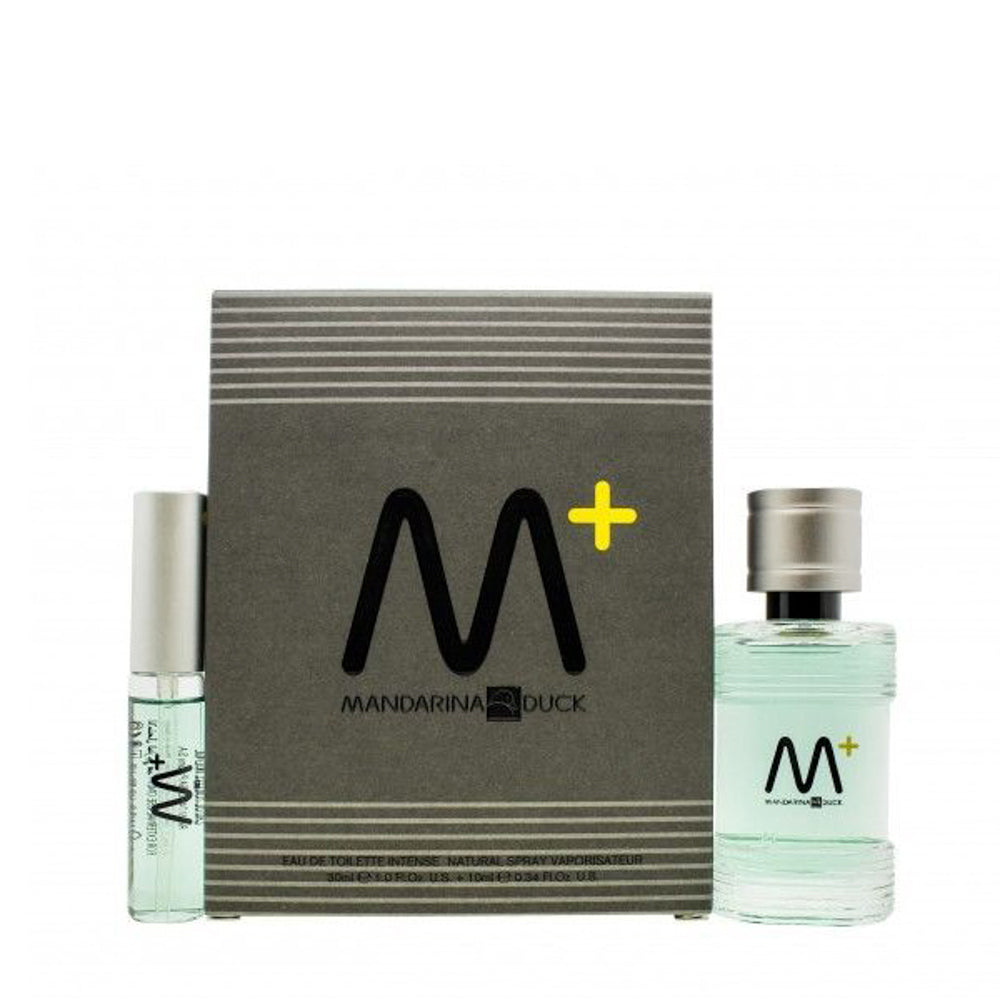Mandarina Duck Set M+ Eau De Toilette 30ml &amp; Travel Spray 10ml