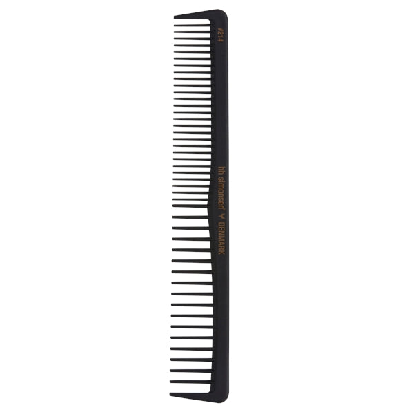 HH Simonsen Carbon Comb 214 Hair Comb for Cutting