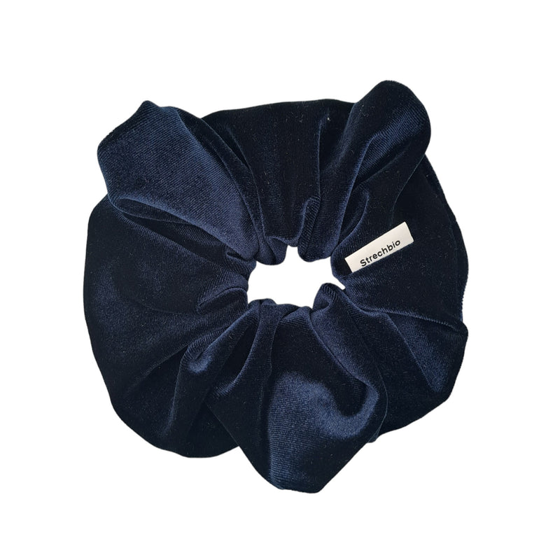 Strechbio Scrunche Velvet - Dark Blue