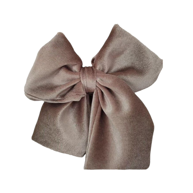 Strecbio Bowclip Velvet - Beige