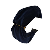 Strechibio Velvet Canopy with Metal - Dark Blue